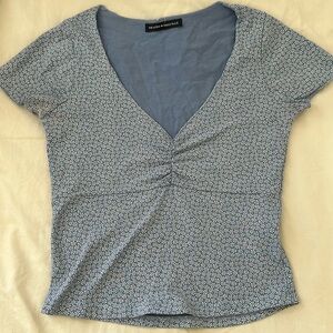 Brandy Melville Floral Crop Top